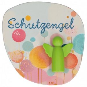 Engelfigur aus Metall - Schutzengel