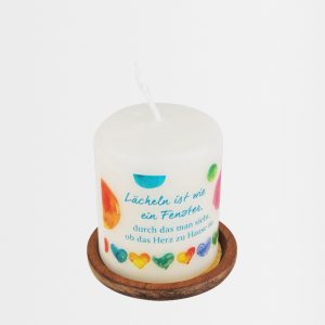 Minikerze "Gib jedem Tag die Chance"