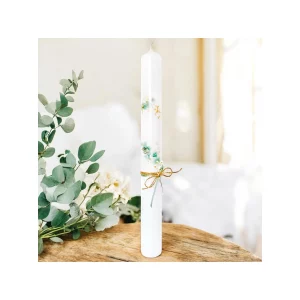 Taufkerze "Mintgrün"