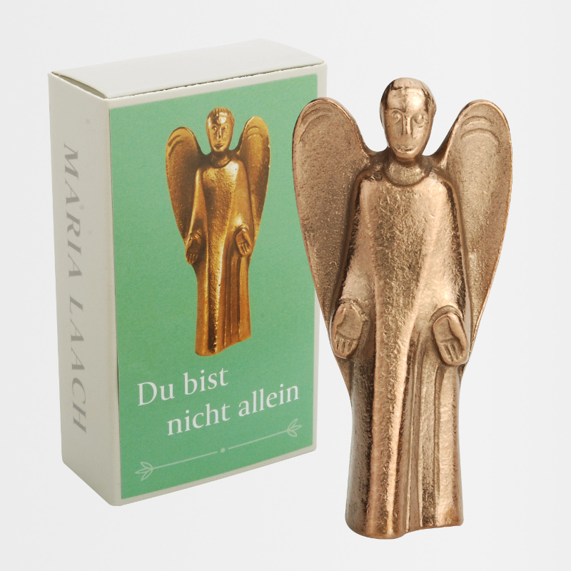 Bronze-Engel "Du bist nicht allein"