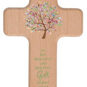 Kinderholzkreuz - Beschützt und begleitet