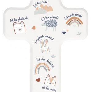 Kinderholzkreuz - Affirmationen