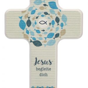 Kinderholzkreuz - Jesus begleite dich